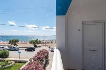 Hôtel pour 2 personnes, avec vue et terrasse, animaux acceptés dans Palaiochora