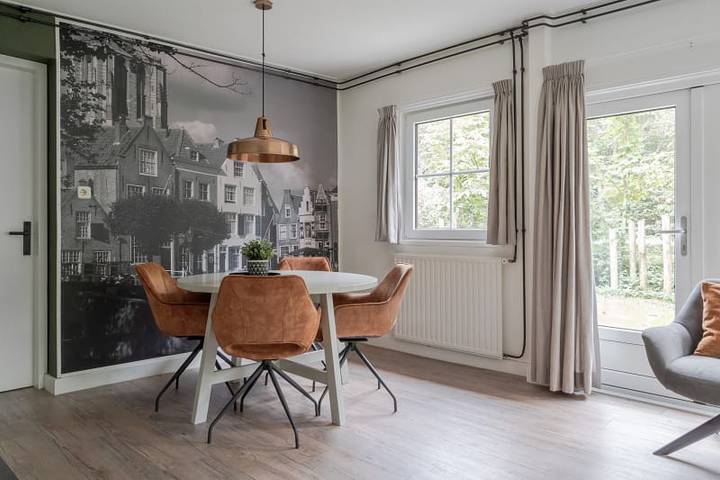 Bungalow für 4 Personen, mit Seeblick und Terrasse sowie Balkon/Terrasse in den Niederlande - 3