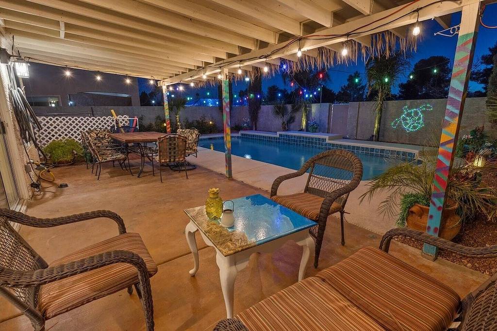 Heated pool & spa | Bbq Grill | Opens to Park | in North Las Vegas, Nevada
