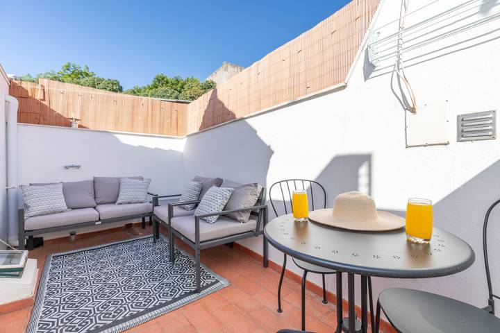 Casa de férias para 4 pessoas, com terraço em Tavira