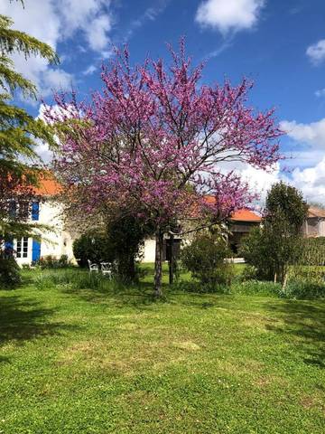 Gîte pour 2 personnes, avec jardin et vue dans La Devise