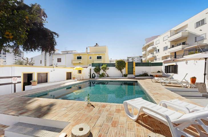 Ganze Wohnung, Ferienwohnung 'A Cerca - A' in Strandnähe mit Gemeinschaftspool und Wlan in Santa Maria, São Gonçalo de Lagos