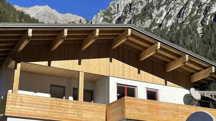 Ferienwohnung für 4 Personen, mit Terrasse, mit Haustier in Klösterle am Arlberg