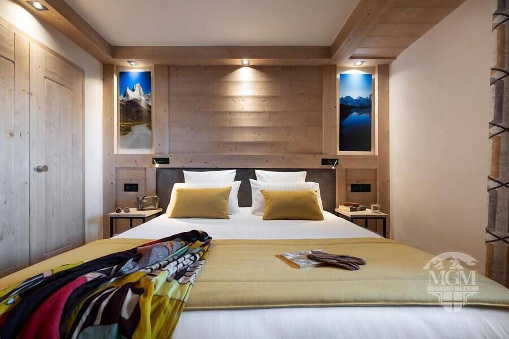 Ganze Wohnung, Wifi, blick berg, fitness, schwimmbad, sauna, hammam, balkon, parkmöglichkeiten, fernseher in Valmorel, Les Avanchers-Valmorel
