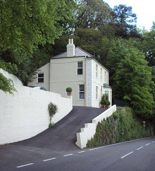 B&b for 2 people, with view and terrace in Looe