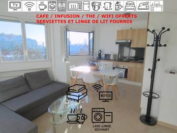 Gîte pour 4 personnes, avec vue dans Gare D Orleans