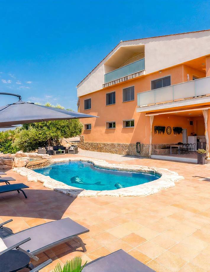 Casa rural para 9 personas, con Jacuzzi y Piscina en Garraf - 3