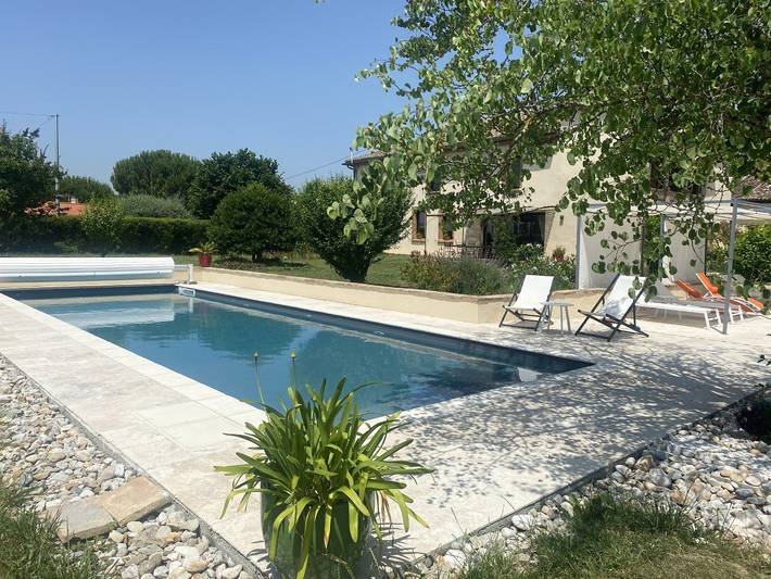 Chambre d’hôte pour 3 personnes, avec piscine et jardin, animaux acceptés dans le Tarn-et-Garonne - 2