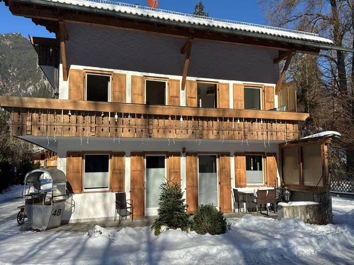 Ferienwohnung für 2 Personen, mit Terrasse am Eibsee - 2