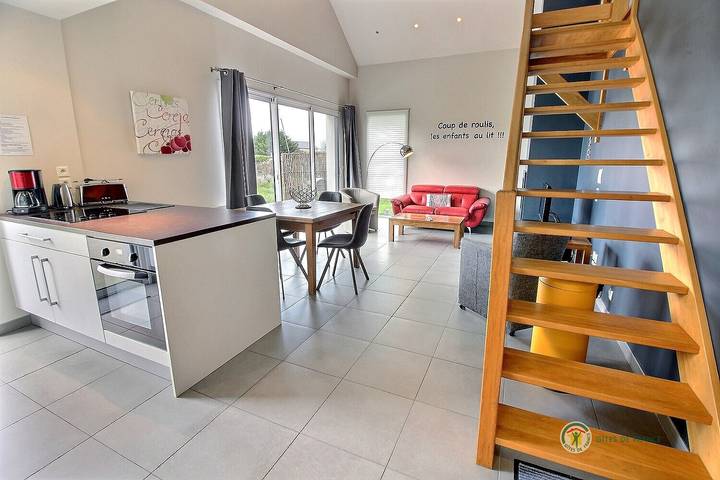 Gîte pour 4 personnes, avec terrasse et jardin ainsi que sauna et piscine dans Les Hospitaux (Erquy) - 2