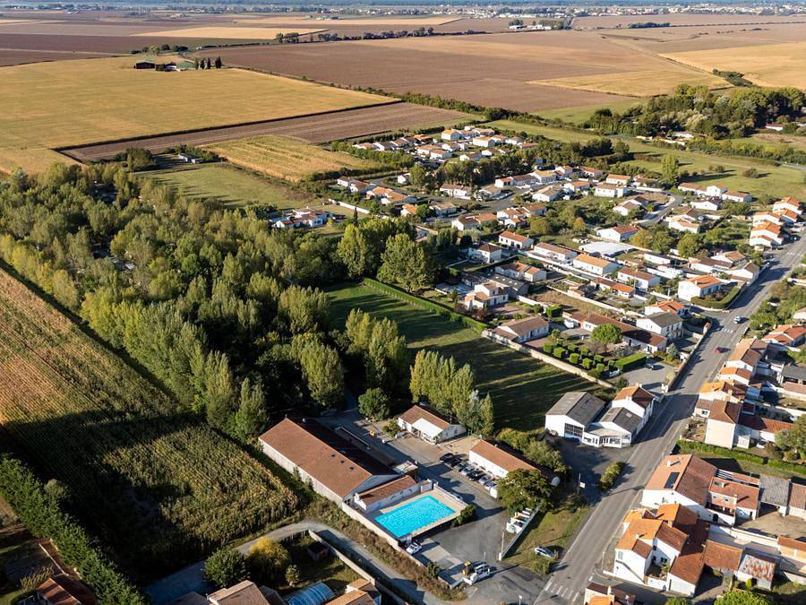 Camping Les Mizottes - Unterkunft 4 personen - Pilotis-Hütte in Saint-Michel-en-l'Herm, Fontenay-le-Comte