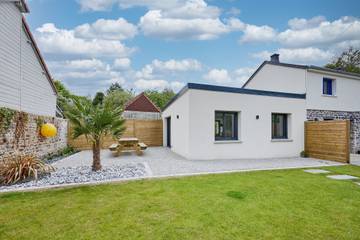 Gîte pour 4 personnes, avec jardin et terrasse à Barneville-Carteret
