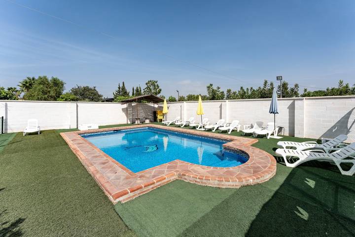 Casa rural para 8 personas, con Jardín