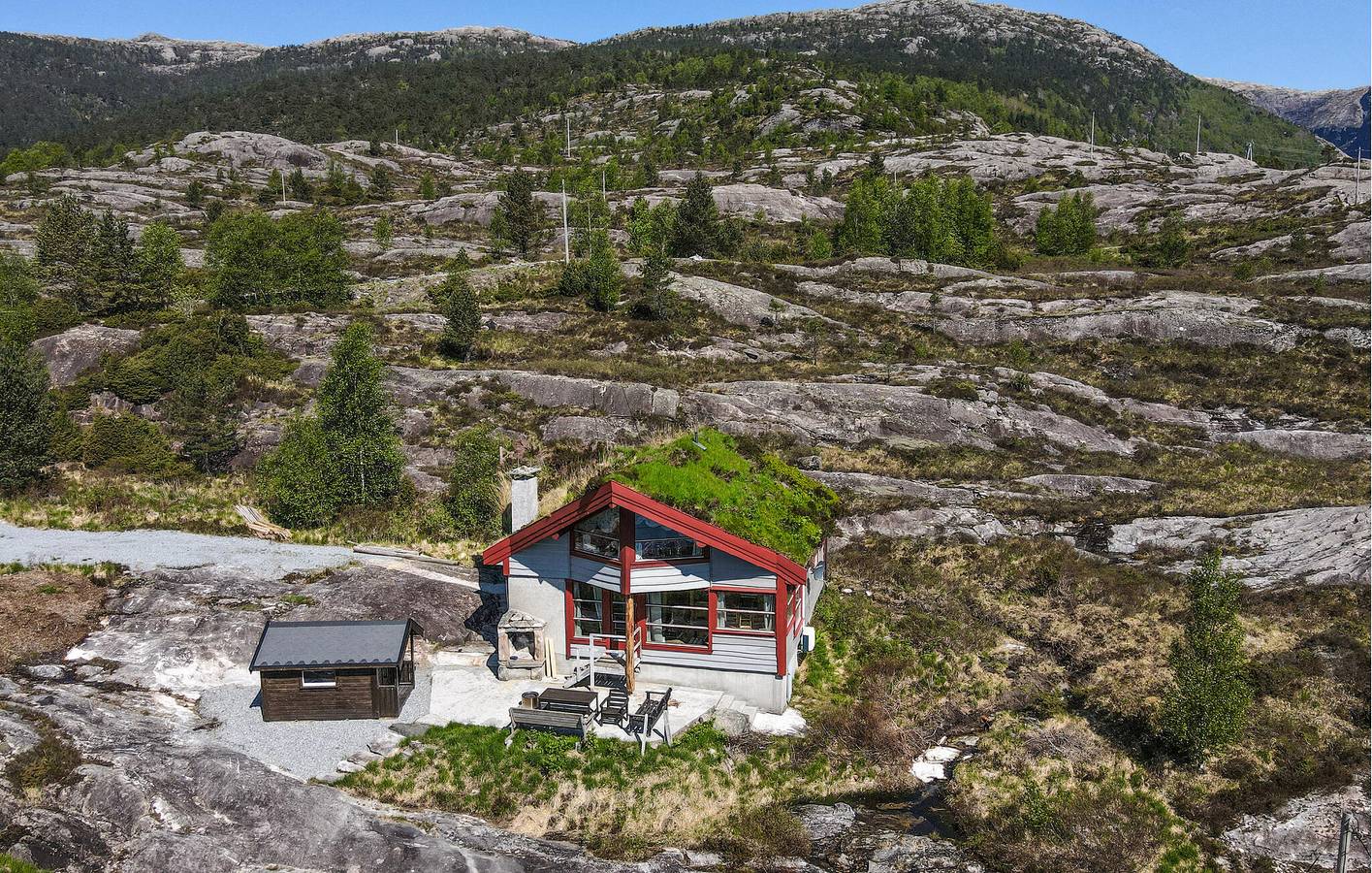 Ferienhaus für 8 Personen mit Terrasse in Masfjorden