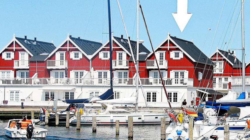 Ferielejlighed for 6 personer, med sauna og terrasse samt udsigt i Bagenkop