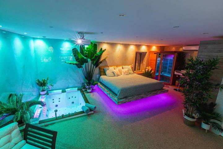 Appartement de vacances pour 2 personnes, avec Jacuzzi et Sauna