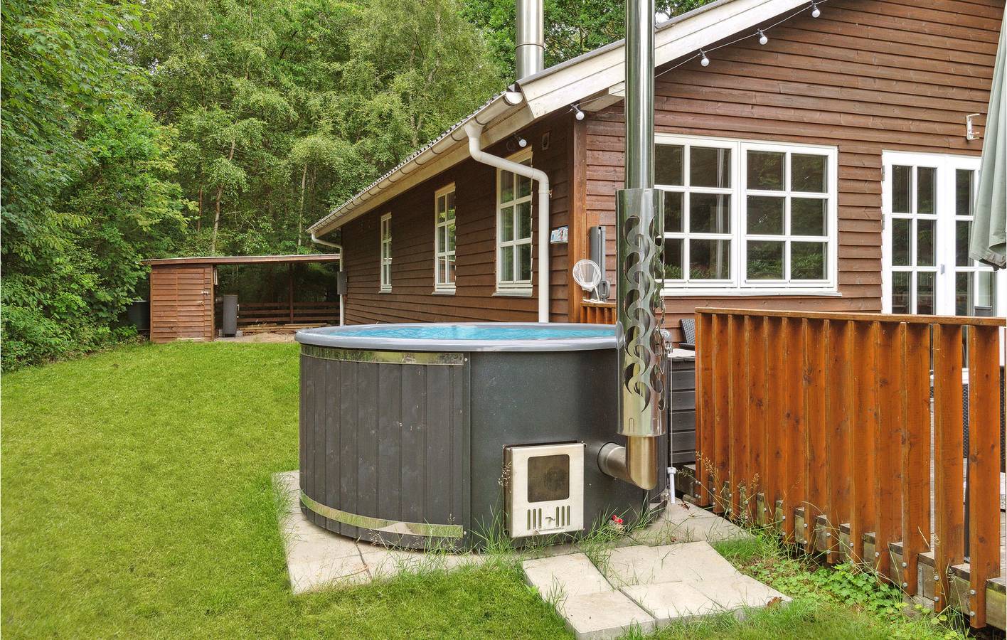 Ferienhaus für 6 Personen mit Terrasse in Thyholm, Oddesund