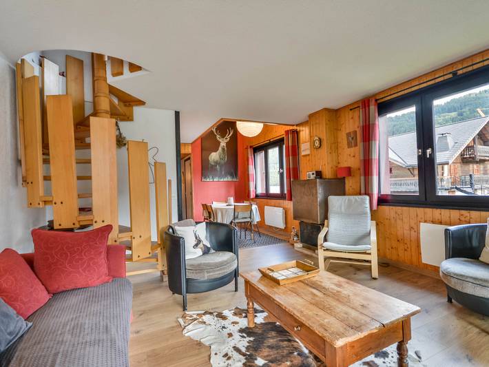 Appartement de vacances pour 6 personnes, avec Balcon et Vue à Morzine