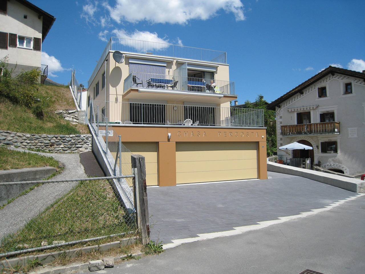 Ganze Ferienwohnung, Ferienwohnung Chasa Percosta - 4 Personen / 2.5 Zimmer / 1 Schlafraum / Nr. 2 in Scuol, Unterengadin
