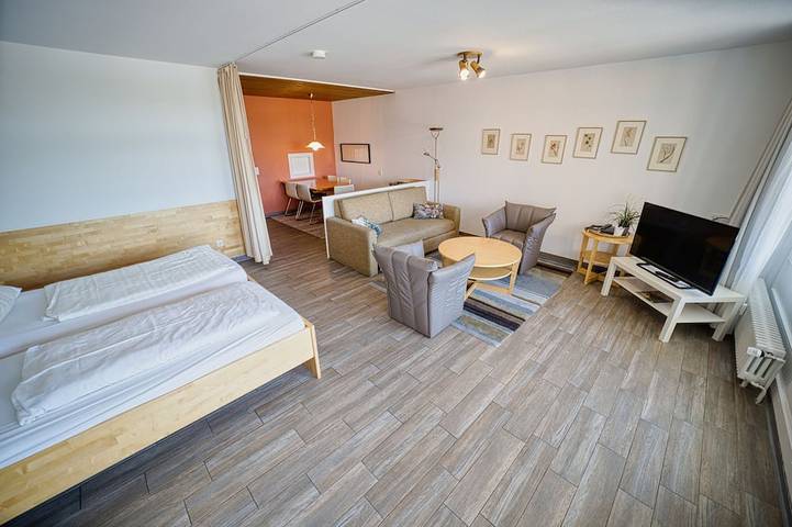 Ferienwohnung für 4 Personen, mit Balkon und Sauna, mit Haustier - 1