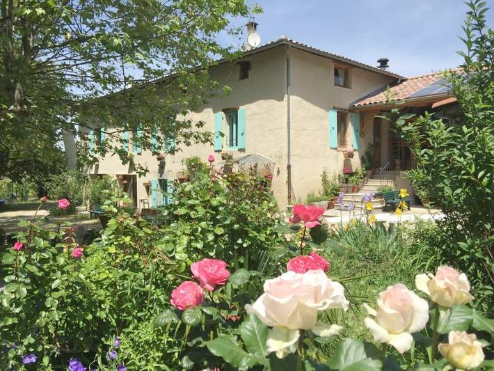 Chambre d’hôte pour 4 personnes, avec piscine ainsi que terrasse et jardin à Chabeuil - 2