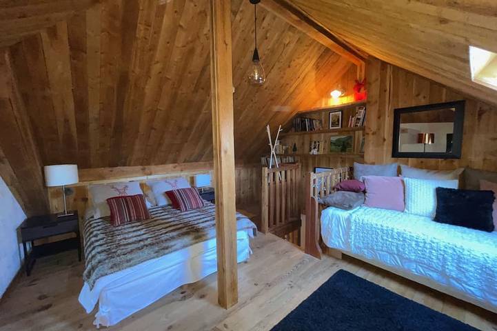 Chalet pour 6 personnes, avec balcon à Pra-Loup - 4