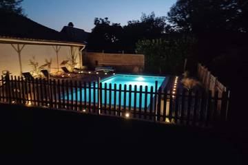 Gîte pour 8 personnes, avec jardin, animaux acceptés à Lamonzie-Saint-Martin
