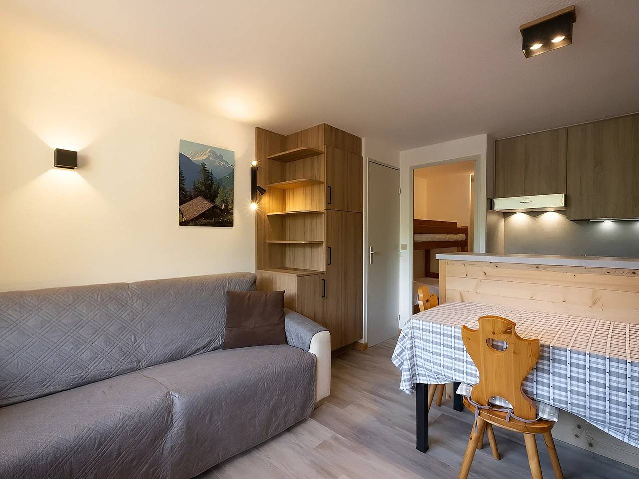Studio entier, Studio cosy avec animaux admis, proche pistes et commerces in La Clusaz, Région d'Annecy