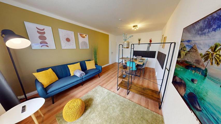 Ferienwohnung für 5 Personen, mit Balkon, mit Haustier in Zwenkau - 2