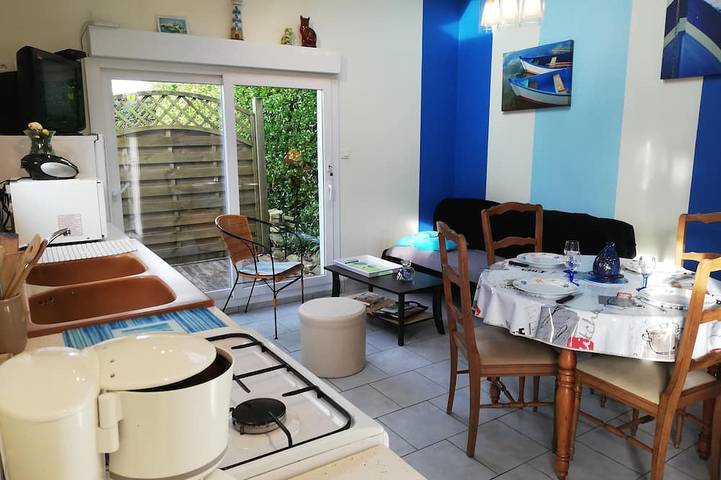Maison de vacances pour 4 personnes, avec jardin