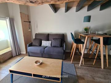 Gîte pour 4 personnes, avec terrasse à Saint-Michel-Mont-Mercure