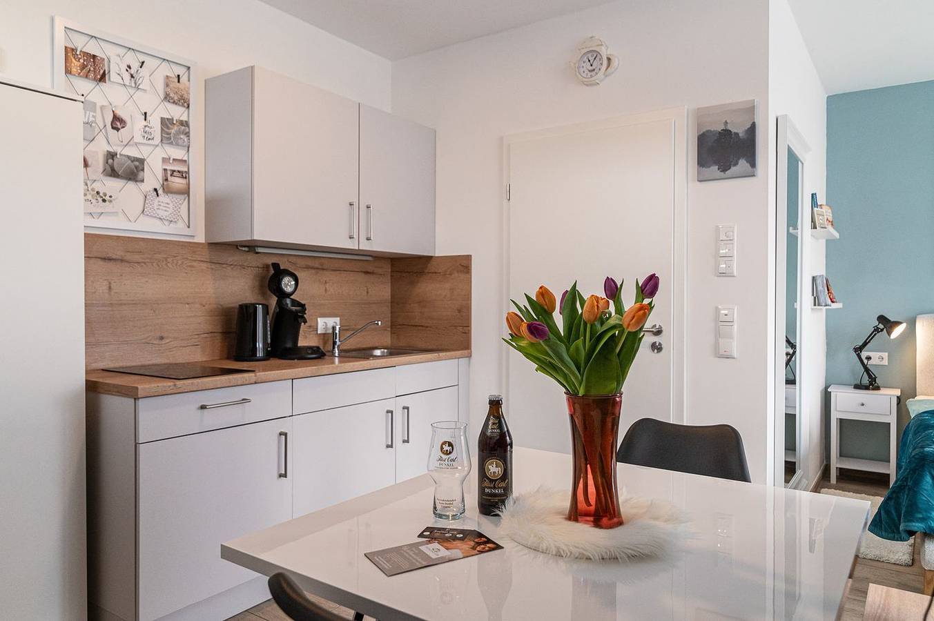 Ganze Wohnung, Modernes Apartment Skandi mit Terrasse und eingezäuntem Garten in Gunzenhausen in Gunzenhausen, Fränkisches Seenland