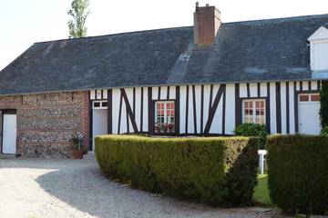 Gîte pour 4 personnes, avec jardin à Biville-sur-Mer