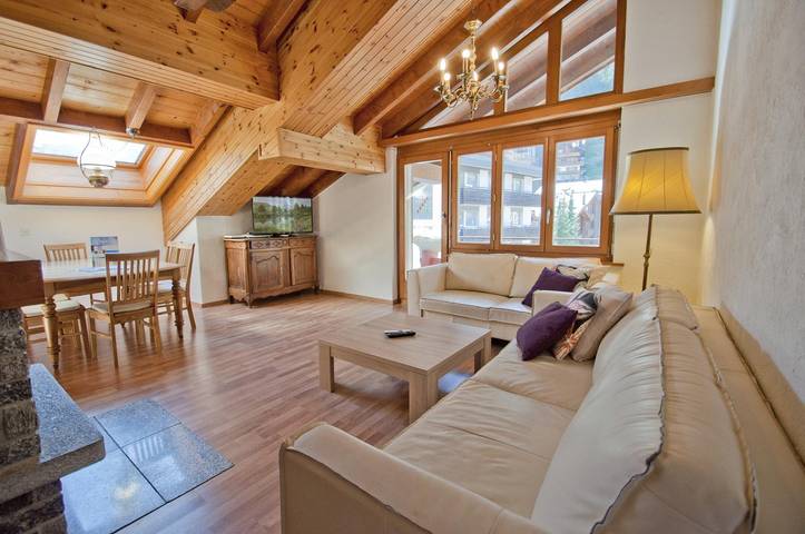 Holiday rental for 7 people, with balcony in Zermatt