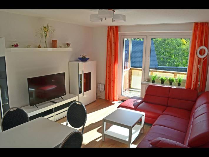 Ferienwohnung für 5 Personen, mit Balkon im Erzgebirge (Tschechien)