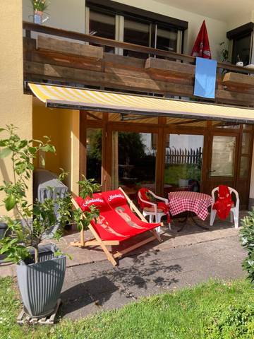 Ferienwohnung für 4 Personen, mit Terrasse und Balkon/Terrasse, kinderfreundlich in Bayerisch Gmain