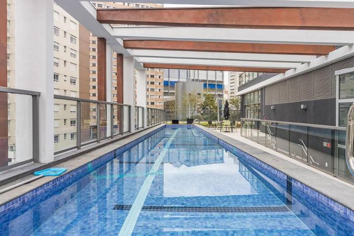 Vakantieappartement voor 3 personen, met zwembad en balkon - 1