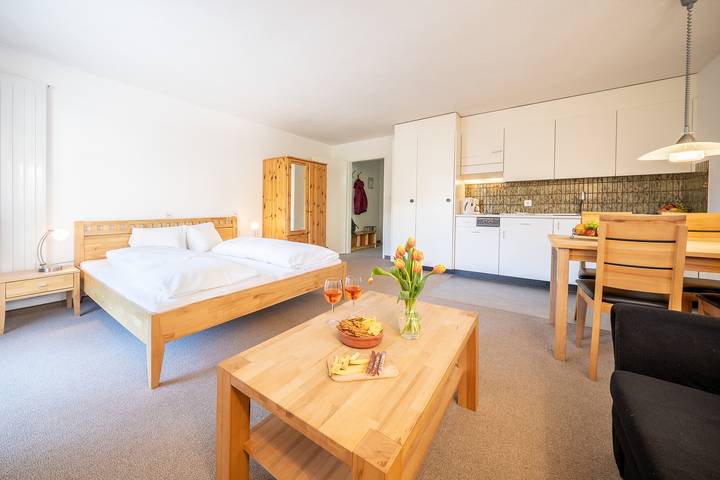 Studio für 2 Personen, mit Balkon in Tarasp