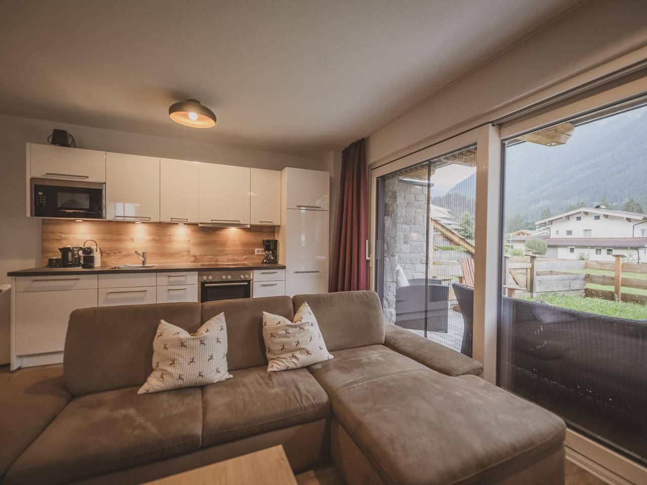 Schöne Lodge mit An- und Abreise am Sonntag in Vorderkrimml, Pinzgau