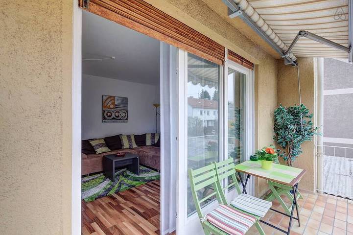 Ferienwohnung für 4 Personen, mit Balkon - 1