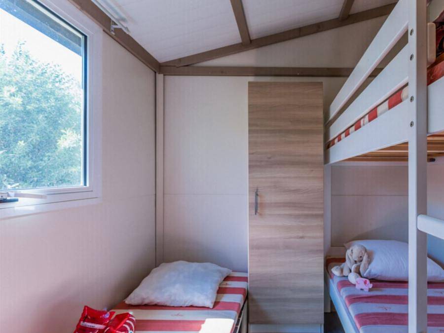 Camping l'Etoile de Mer - Chalet 4 personnes - Chalet Cocoon 4 personnes 2 chambres 25m² in Sérignan, Côte méditerranéenne (France)