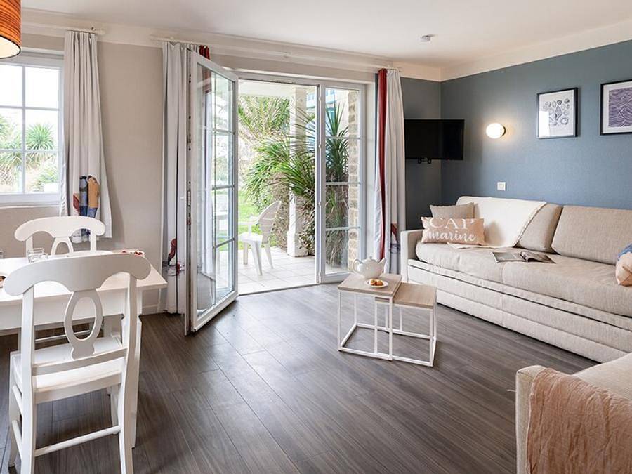 Pierre & Vacances Résidence Cap Marine - Appartement 3 personnes - 1 chambre - Rez de jardin - Terrasse - Rénové in Guilvinec, Région de Quimper