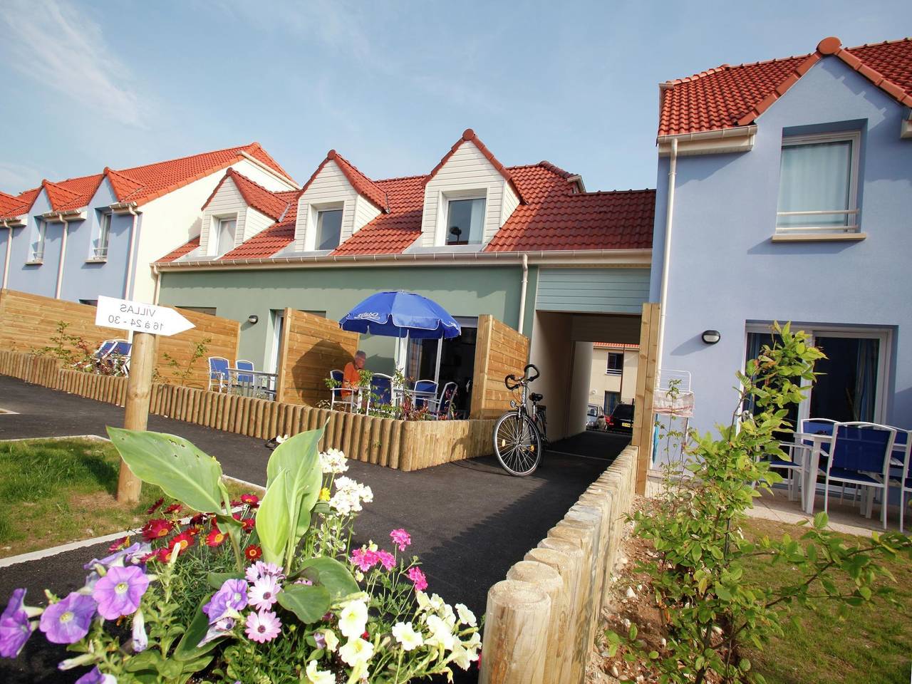 Haus im autofreien Park in Frankreich in Le Crotoy, Abbeville und Umgebung