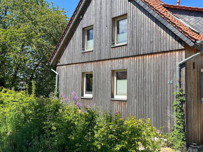 Ferienwohnung für 4 Personen, mit Garten und Ausblick, kinderfreundlich in Erbach