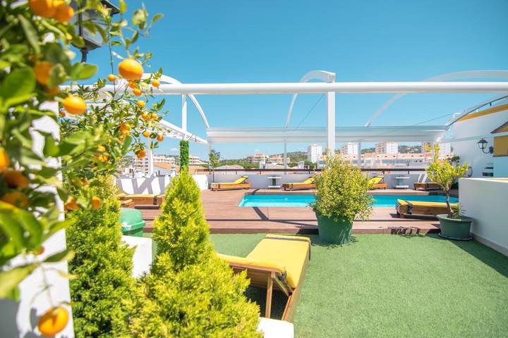 Hôtel pour 2 personnes, avec terrasse ainsi que piscine et vue à Loulé - 3