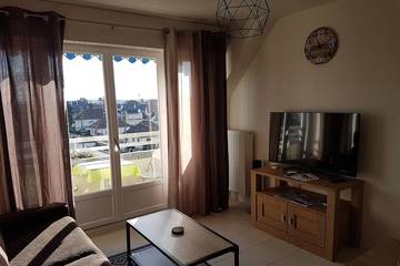 Gîte pour 4 personnes, avec balcon dans Plage Riva-Bella