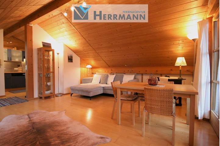 Ferienwohnung für 2 Personen, mit Balkon und Ausblick in Halblech