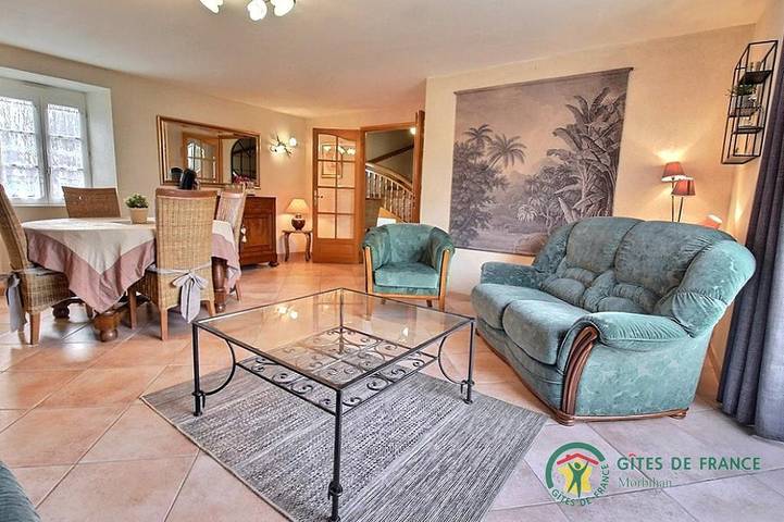 Gîte pour 6 personnes, avec jardin