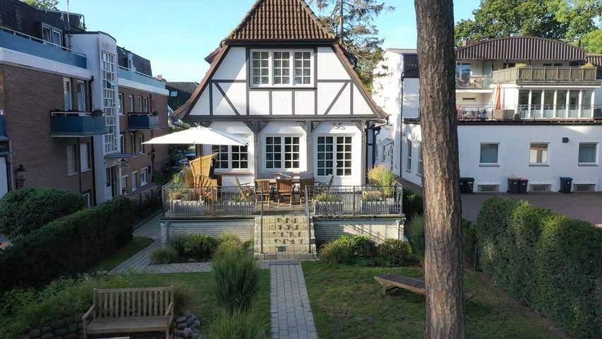 Ferienhaus mit Meerblick für 10 Personen, mit Garten und Sauna sowie Terrasse, mit Haustier in Timmendorfer Strand