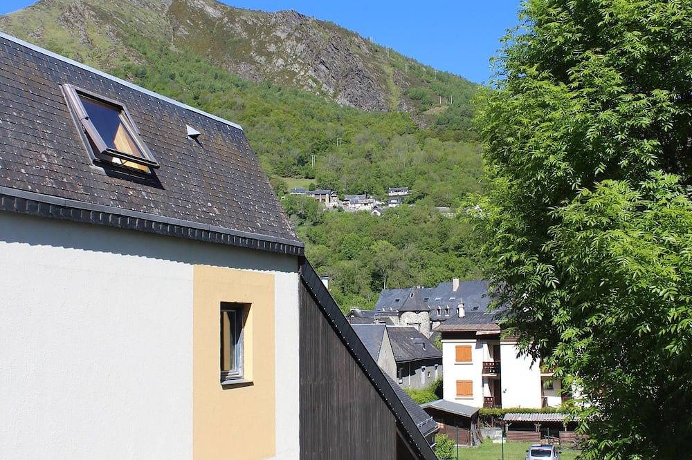 Ganze Wohnung, T2 Kabine, 6p, Nahe dem Zentrum, Blick auf die Berge, Parkplatz in Saint-Lary-Soulan, Nationalpark Pyrenäen